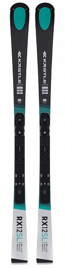 Горные лыжи Kastle Rx12 Sl Factory Fis Soft + Plate 10mm Mint - Фото 1 большая