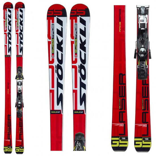 Горные лыжи Stockli Laser GS FIS+SP12 Ti - Фото 3 большая