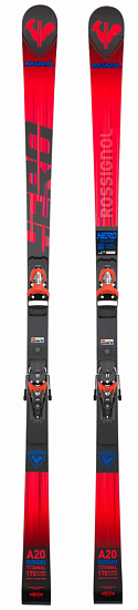 Горные лыжи Rossignol Hero Gs 170-185 R22 с креплениями Spx12 Red - Фото 1 большая
