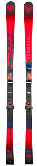 Горные лыжи Rossignol Hero Gs 170-185 R22 с креплениями Spx12 Red