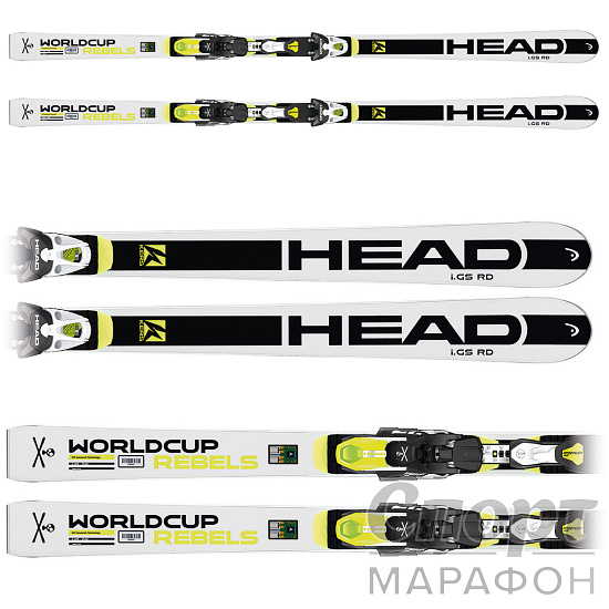 Горные лыжи Head WC Rebels iGS RD SW RP Women FIS + FreeFlexz Evo 20X RD - Фото 2 большая