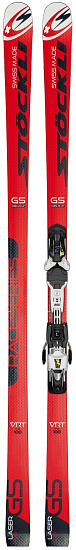 Горные лыжи Stockli Laser GS FIS с креплениями X 16 LAB - Фото 1 большая