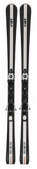 Горные лыжи Vist Saslong с креплениями VSP311 Black/White - Фото 1 большая