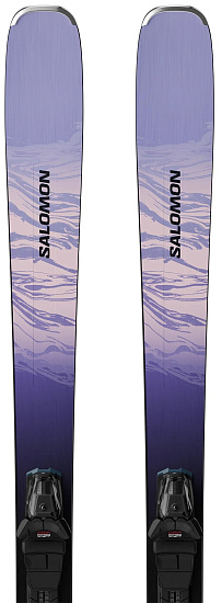 Горные лыжи женские Salomon E Stance 84 с креплениями M10 Gw - Фото 6 большая