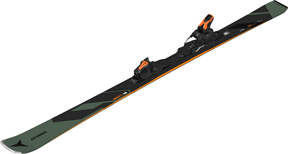 Горные лыжи Atomic Redster Q6 с креплениями Mi 12 Gw Green/Black - Фото 4 большая