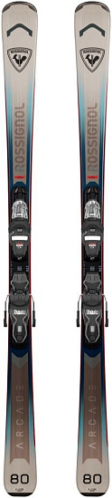 Горные лыжи Rossignol Arcade 80 Xpress с креплениями Xpress 10 Gw B83 Black Chrome - Фото 1 большая