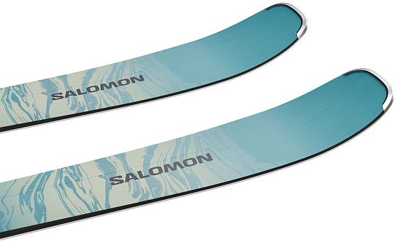 Горные лыжи женские Salomon E Stance 80 с креплениями M10 Gw - Фото 3 большая