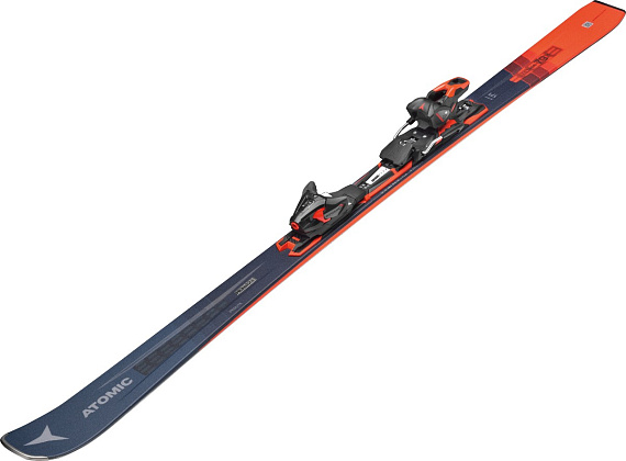 Горные лыжи Atomic Vantage 79 Ti с креплениями FT 12 GW Blue/Red - Фото 3 большая