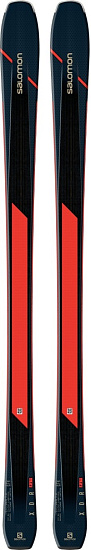 Горные лыжи Salomon N XDR 84 Ti Blue/Orange - Фото 1 большая