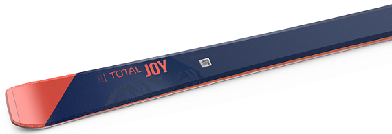 Горные лыжи женские Head Total Joy с креплениями Joy 11 Gw Slr Brake 90 [H] Blue/Orange - Фото 2 большая
