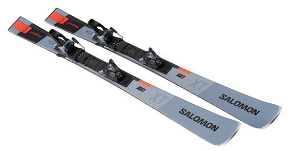 Горные лыжи Salomon E S/Max 10 Xt с креплениями MI12 GW F80 - Фото 4 большая
