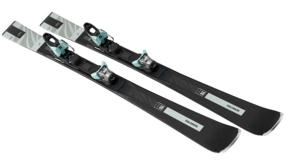 Горные лыжи женские Salomon E S/Max N°10 Xt с креплениями M10 GW L80 - Фото 4 большая