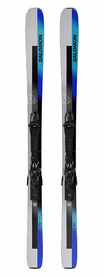 Горные лыжи Salomon E Stance 80 с креплениями M10 GW L80 Silver - Фото 1 большая