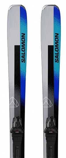 Горные лыжи Salomon E Stance 80 с креплениями M10 GW L80 Silver - Фото 2 большая