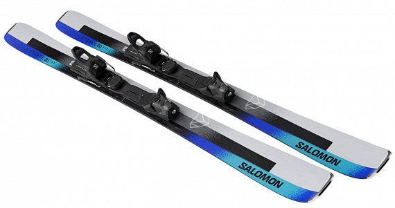 Горные лыжи Salomon E Stance 80 с креплениями M10 GW L80 Silver - Фото 4 большая