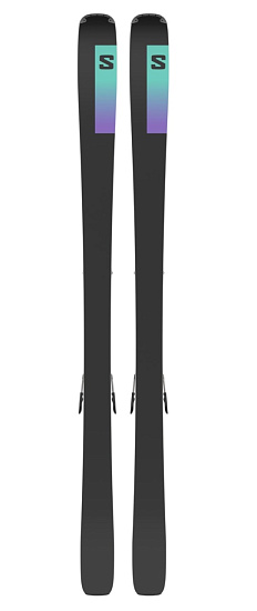 Горные лыжи женские Salomon E Stance W 84 с креплениями M11 GW L90 B - Фото 3 большая