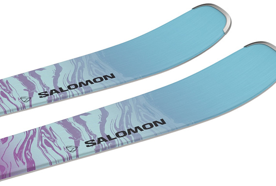 Горные лыжи женские Salomon E Stance W 80 с креплениями M10 GW L80 B - Фото 5 большая