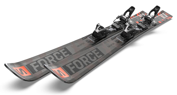 Горные лыжи Salomon E S/Force Ti.80 с креплениями Z12 - Фото 6 большая