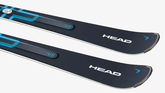 Горные лыжи Head Shape E-V8 Sw Amt-Pr с креплениями Pr 11 Gw Br 85 [G] Anthracite/Speedblue - Фото 2 большая