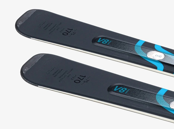 Горные лыжи Head Shape E-V8 Sw Amt-Pr с креплениями Pr 11 Gw Br 85 [G] Anthracite/Speedblue - Фото 3 большая