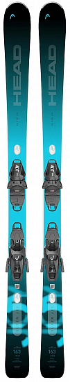 Горные лыжи женcкие Head E-Super Joy Sw Slr Joy Pro с креплениями Joy11 Gw Slr Br 78[H] Black/Speed - Фото 1 большая