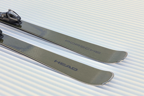 Горные лыжи Head Porsche 8 series SW BB-PR с креплениями Protector PR 13 GW Brake 95 [P] Gold/Black - Фото 3 большая