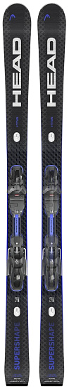 Горные лыжи Head Supershape e-Titan SW BB-PR с креплениями PRD 12 GW BRAKE 95 [F] Black/Blue - Фото 1 большая