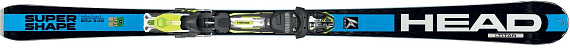Горные лыжи Head iSupershape Titan SW TFB PR с креплениями PRX 12 S - Фото 2 большая