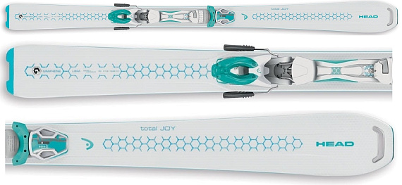 Горные лыжи женские Head Total Joy SLR с креплениями JOY 11 SLR - Фото 1 большая