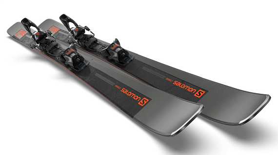 Горные лыжи Salomon E Stance 84 с креплениями M12 Gw F - Фото 2 большая