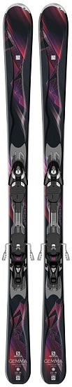 Горные лыжи Salomon Gemma с креплениями M XT10 Ti W C90 - Фото 1 большая