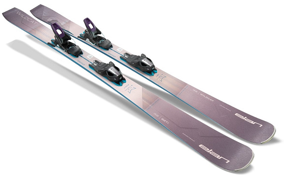 Горные лыжи женские Elan Wildcat 82 TI PS с креплениями ELW 9.0 GW - Фото 2 большая