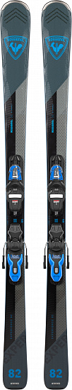 Горные лыжи Rossignol Experience 82 Basalt Xpress с креплениями Xpress 11 Gw B83 Black Blue - Фото 1 большая