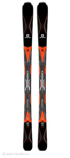 Горные лыжи Salomon M X-DRIVE 8.0 Ti с креп MXT12 - Фото 1 большая