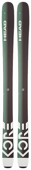 Горные лыжи женские Head Kore 97 Black/Green - Фото 1 большая