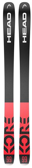 Горные лыжи Head Kore 99 Grey - Фото 3 большая