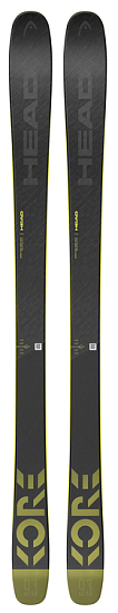 Горные лыжи Head Kore 93 Grey - Фото 1 большая