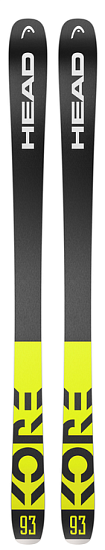 Горные лыжи Head Kore 93 Grey - Фото 3 большая