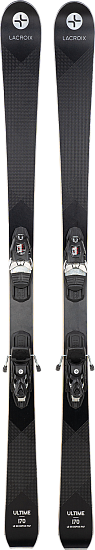 Горные лыжи с креплениями Lacroix Ultime + VSS412 80 Black/Silver - Фото 1 большая
