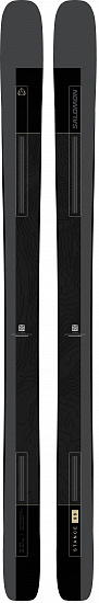 Горные лыжи Salomon Stance 96 Gy/Black - Фото 1 большая