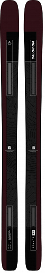 Горные лыжи Salomon Stance 90 Bordeau/Black - Фото 1 большая