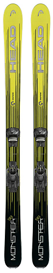 Горные лыжи Head Monster 98Ti Bk/Yw - Фото 1 большая