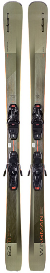 Горные лыжи Elan Wingman 83 TI с креплениями Sx Elx 11.0 Gw - Фото 1 большая