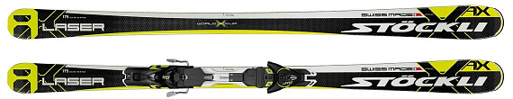 Горные лыжи Stockli Laser AX + AM12 - Фото 2 большая
