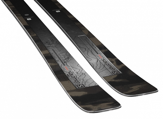 Горные лыжи Salomon Stance 102 Black/Grey - Фото 2 большая