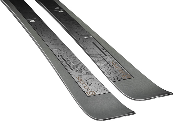 Горные лыжи Salomon Stance 96 Dark Brown/Black - Фото 2 большая