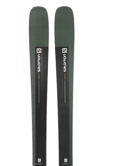 Горные лыжи Salomon Stance 90 Dark Green/Black - Фото 4 большая