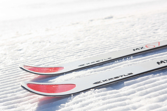 Горные лыжи Kastle MX67 Prem TriFlex Base White с креплениями K12 TRI GW - Фото 3 большая