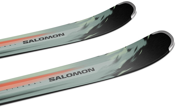 Горные лыжи Salomon E Stance Pro 82 с креплениями Mi12 Gw - Фото 3 большая