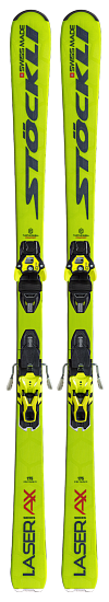 Горные лыжи Stockli Laser AX с креплениями XM 13 MNC Yellow - Фото 1 большая